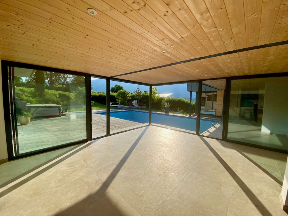 Extensions complète de terrasses dans une sublime maison à Voglans (73) avec une vue époustouflante !