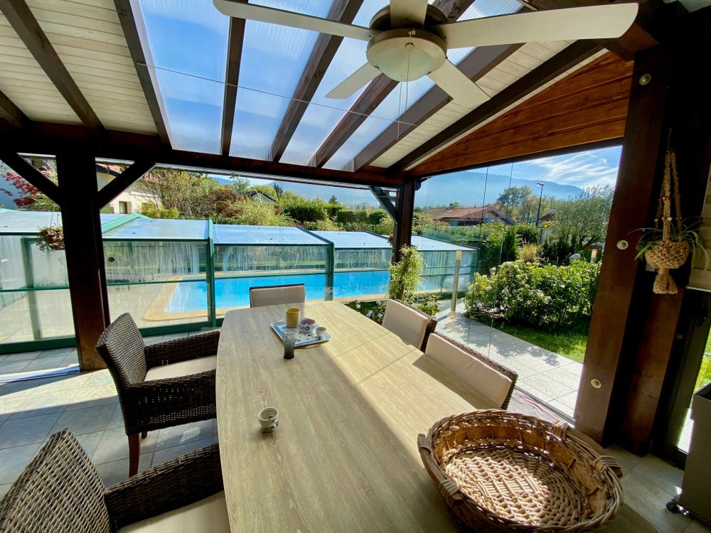 Pose de coulissant pour terrasse en Haute-Savoie