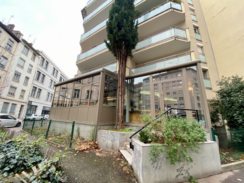 Mise en place d'une véranda en plein coeur de Lyon